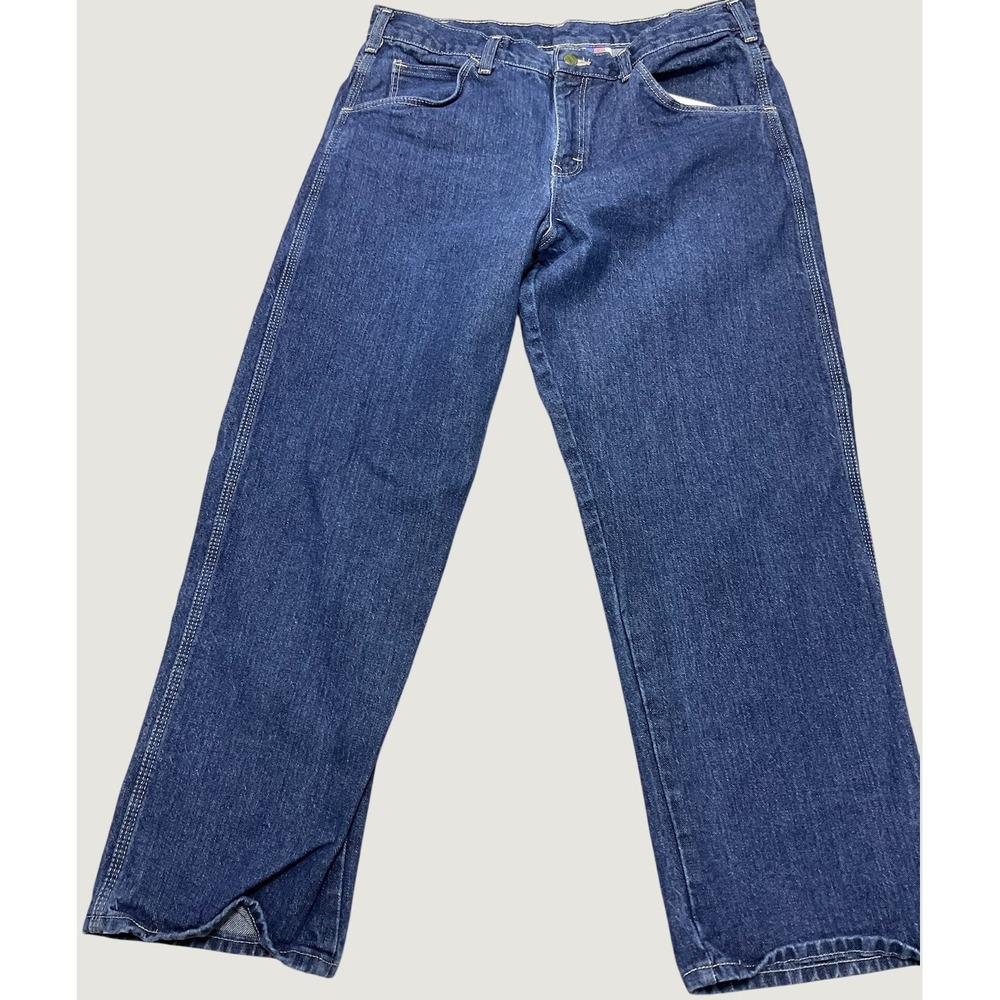 Vintage 90s Pointer Brand Mens Denim Jeans Straight Leg Made in USA 36x30 VTG - Picture 3 of 9